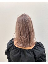 ユニコ(unico)&nbsp;シャドールーツ、ダブルカラー、ミルクティーベージュ