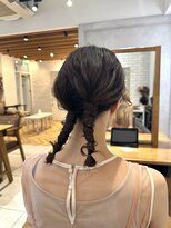 栗原,ヘアセット,パーティーヘア,c17