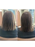 髪質改善ヘアエステストレート