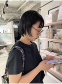 ストレートボブ梅田ボブ黒髪ボブ20代30代可愛い大人