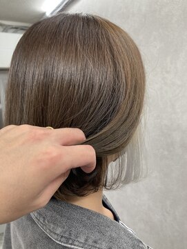 ドア(door) インナーカラー/ホワイトグレー/ミディアム/南越谷/新越谷