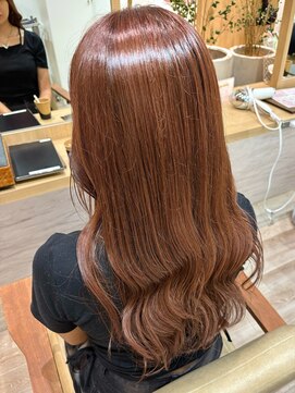 ボネッカ 鶴見(BONECCA) 肌馴染み◎コーラルオレンジカラー【柳澤優名】