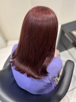アヴァンス イオンモール和歌山店(AVANCE)&nbsp;ブリーチ無し×レッドバイオレット【松本扇玖】