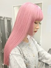 ウィコ 新宿(WICO)&nbsp;ホワイトピンク[新宿駅/ワンレン/ダブルカラー/小顔]
