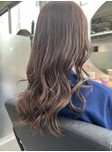 ブリーチなしベージュ/ローレイヤー/美髪