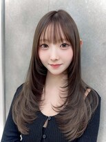 【kumu】ロングレイヤー/顔周りカット/栄/名古屋