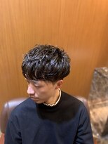 ヘアモード キクチ 銀座店&nbsp;メンズパーマ　ツーブロック