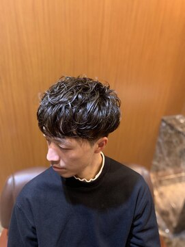 ヘアモード キクチ 銀座店 メンズパーマ　ツーブロック