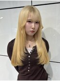 フィルター級透明感!ブロンドカラー♪【唐木彩華】