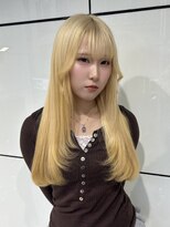 ヘアーアンドメイク ビス(HAIR&MAKE bis) フィルター級透明感!ブロンドカラー♪【唐木彩華】