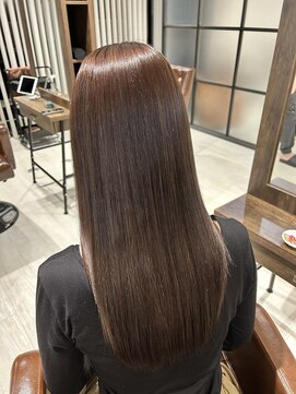 ソリス(Solis) ラベンダーブラウン×髪質改善トリートメント