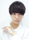 韓国センターパートコンマバングカルマパーマニュアンスパーマ