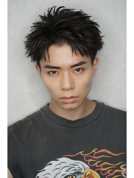 ブリーチ 原宿店(BLEACHi) スパイキーフェザーショート/アップバングショート/メンズパーマ