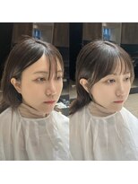 アンジュレーブ(AngeReve)&nbsp;前髪カット・顔周りカットで大変身★レイヤーカットお任せ下さい