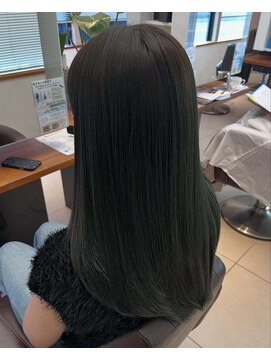 マインズリノ(MINDS LINO) 秋色透明感オリーブカラー