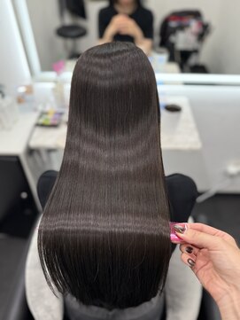 ピリオド 松阪(Period.) ロングヘアーこっくりココアブラウン髪質改善Period.松阪