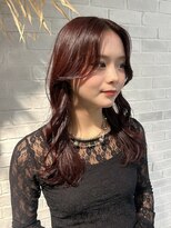 コル(col oodori)&nbsp;ブリーチなしボルドーカラー