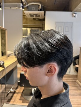 メンズココ 日本橋店(MENS COCO) ニュアンスパーマ センターパート