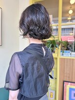 ヒントステーション(HINTSTATION)&nbsp;〈浅草 半個室〉ニュアンスパーマボブ