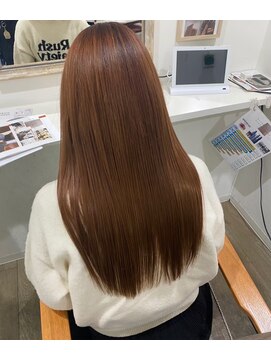 ジュエルボックス 東梅田店(jewelbox) 【酸性ストレート】オリーブブラウン