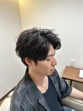 スウェル 船橋店(Swell) MEN’S HAIR/サーフカール/刈り上げセンターパート/船橋
