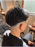 千葉駅MEN’S HAIR/サーフカール/刈り上げセンターパート