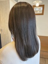 ラソヘアー(Laso hair)&nbsp;透明感オリーブブラウン×ミディアムレイヤー