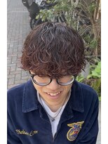 ヘアーラボ ハチ(HAIR LABO HACHI) マッシュウルフ波巻きパーマ