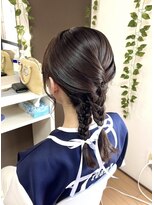 ジェミータ 横浜&nbsp;タイトツイン編み下ろし【横浜/ヘアセット/着付け】
