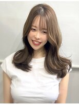 エル セルカ 高田馬場(el CERCA) レイヤー×くびれ巻き×透明感シアーベージュ
