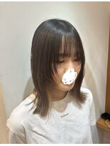 スーパーカット 富雄店(SUPER CUT)&nbsp;外はねミディアム&顔周りレイヤー