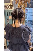 《ボルタノット★YUMI》ブライダル　ヘアアレンジ