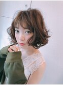 『Lima』オトナ切りっぱなしボブパーマ