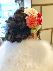 成人式ヘアスタイル