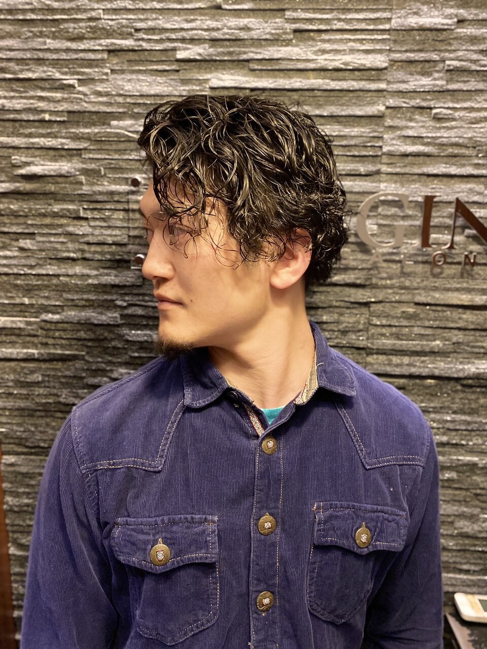 GACKT風パーマスタイル：L068559587｜ヒロギンザ 六本木店(HIRO