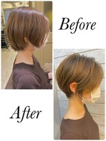 ベック ヘアサロン(BEKKU hair salon) 大人可愛い☆丸み×小顔ショート