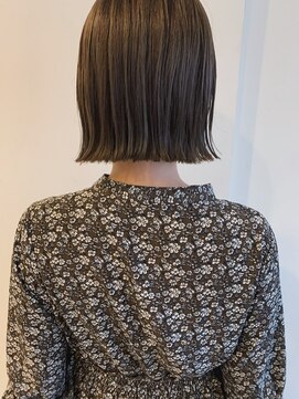 ヘアメイク ミッカ(HAIR MAKE MICCA) パツっとボブ◎杉浦 恵