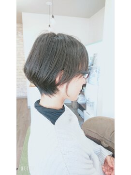 ミエル(miel) 【hair design miel】大人ショート