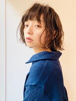 エムスラッシュ みなとみらい馬車道店(M SLASH)&nbsp;M.SLASH馬車道/無造作/濡れ髪/ハイライトカラー/小顔/ボブルフz1