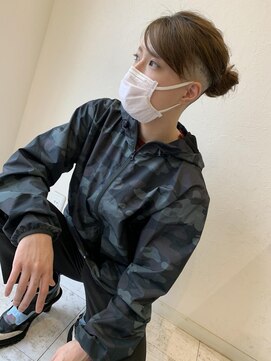 ヘアスタジオ マテリアル(hair studio Material) フェード女子