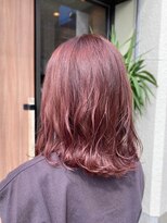 ユッカ エコル 塚口(YUCCA ekolu)&nbsp;ekolu style 357/ウェーブミディ/ピンクカラー/浮遊感ミディ