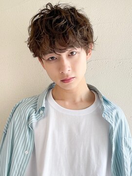 マセナ(Masena) フォーミーマッシュ×スパイラルパーマ×Masenaメンズスタイル