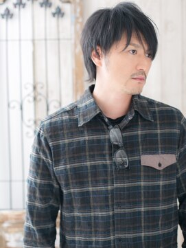 メンズヘア ビーセカンド 草加店(MENS HAIR B-2) ラフな動きで大人無造作ロングウルフO