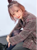 【ログネオン】ゆるアレンジ×インナーピンク