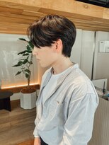 サーリー(SURLY)&nbsp;ニュアンスパーマカルマパーマセンターパートウルフ前下がり