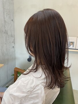 ヌーク(nook) ピンクラベンダー×シアレイヤー