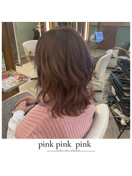 アパルトメント ジェシカ(l'appartement de Jessica) ピンク×3