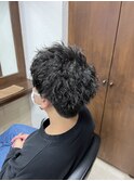【GROOMER/S 佐藤】 ツイストスパイラルパーマ スタイル