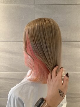 リー 京橋(Lee) 【Lee京橋】ボブ×インナーカラー