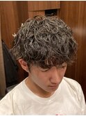 無造作ツイストスパイラルパーマ
